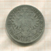1 флорин. Австрия 1892г