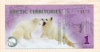 1 доллар. Арктические территории 2012г