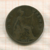 1 пенни. Великобритания 1895г