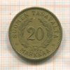 20 марок. Финляндия 1938г