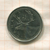 25 центов. Канада 2002г