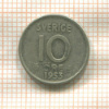 10 эре. Швеция 1953г