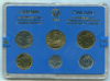 Годовой набор монет. Финляндия 1985г