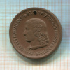 Медаль. Мейсен. Иога́нн Фри́дрих Бёттгер - создатель белого фарфора и основатель Мейсенской фарфоровой мануфактуры