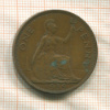 1 пенни. Великобритания 1939г