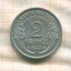 2 франка. Франция 1947г