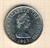 10 пенсов Великобритания 1983г