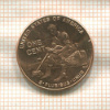 1 цент. США 2009г