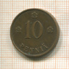 10 пенни. Финляндия 1924г