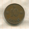 10 пенни. Финляндия 1938г