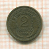 2 франка. Франция 1933г