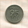 25 эре. Швеция 1957г