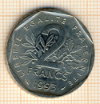 2 франка Франция 1993г