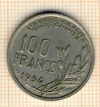 100 франков Франция 1954г