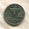 1/4 доллара. США 2007г