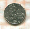 1/4 доллара. США 2005г