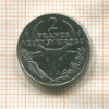 2 франка. Мадагаскар 1984г