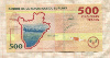 500 франков. Бурунди 2015г