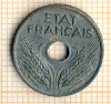 10 сантимов Франция 1943г
