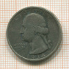 1/4 доллара. США 1934г