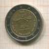 2 евро. Бельгия 2008г