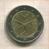 2 евро. Мальта 2008г