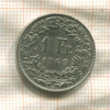1 франк. Швейцария 1969г