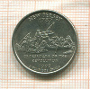 1/4 доллара. США 1999г