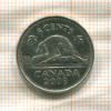 5 центов. Канада 2008г