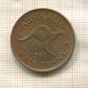 1/2 пенни. Австралия 1961г