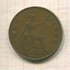 1 пенни. Великобритания 1935г