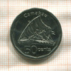 50 центов. Фиджи 2012г