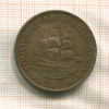 1 пенни. Южная Африка 1936г