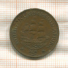 1/2 пенни. Южная Африка 1941г