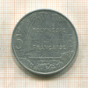 5 франков. Французская Полинезия 2003г