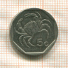 5 центов. Мальта 1995г