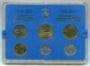 Годовой набор монет. Финляндия 1986г
