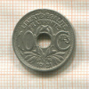 10 сантимов. Франция 1921г