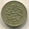 1 фунт. Великобритания 2002г