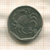 5 центов. Мальта 1998г