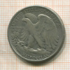 1/2 доллара. США 1943г