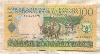 100 франков. Руанда 2003г