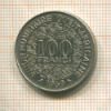 100 франков. Западная Африка 1969г
