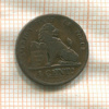 1 сантим. Бельгия 1882г