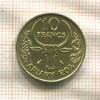 10 франков. Мадагаскар. F.A.O. 1970г