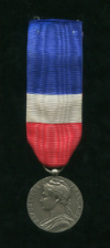 Серебряная медаль министерства труда. Франция