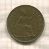 1 пенни. Великобритания 1945г