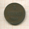 5 пенни 1898г