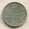 1 рупия. Индия 1906г