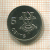 5 центов. Соломоновы острова 1993г
